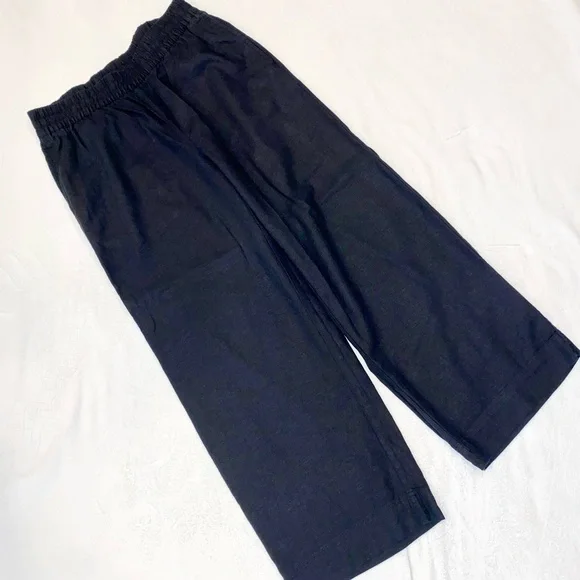 Old Navy black Wide-Leg Pants - Picture 2 of 9